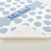 BLAUE SPOTS SHERPA BLANKET SHERPADECKE (3/4)