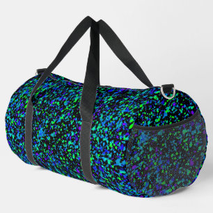Blaue Spritz-Duffeltaschen Duffle Bag