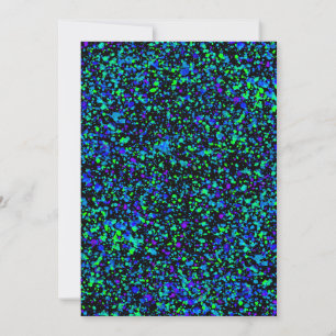 Blaue Spritzkarte - Grußkarte Feiertagskarte