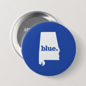 BLAUE STAAT ALABAMA BUTTON (Vorne & Hinten)