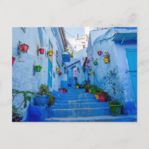 Blaue Stadt, Chefchauan Postkarte