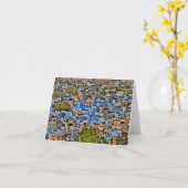 Blaue Stadt, Rajasthan Karte (Gelbe Blume)