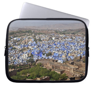 Blaue Stadt von Mehrangarh Fort / Jodhpur aus gese Laptopschutzhülle