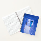 Blaue Stadtgasse Notizbuch (Innenseite)