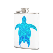 Blaue Stammes- Schildkröte Flachmann (Links)