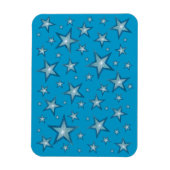 Blaue Stangen flexibler Magnet blau (Vertikal)