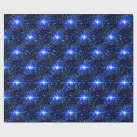 BLAUE STAR Packpapier (Flach)