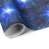 BLAUE STAR Packpapier (Rolleneckpunkt)