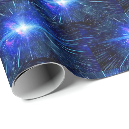 BLAUE STAR Packpapier (Rolleneckpunkt)