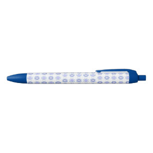 Blaue Starburst-Tinte-Stift Kugelschreiber