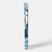 Blaue Steine Ästhetik iPhone-Hülle Case-Mate iPhone Hülle (Rückseite / Links)