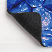 Blaue Steinstruktur Mousepad (Ecke)