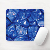 Blaue Steinstruktur Mousepad (Mit Mouse)
