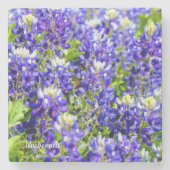 Blaue Steinuntersetzer (Vorderseite)