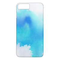 Blaue Stelle, abstraktes handgemaltes des