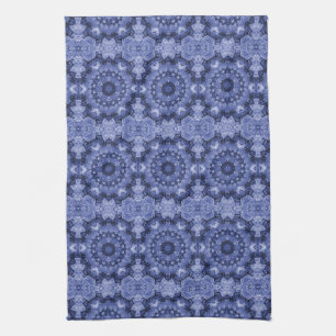blaue Steppe Handtuch