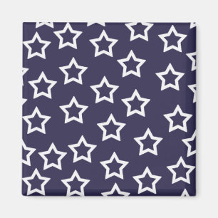 Blaue Stern-Magnet Magnet