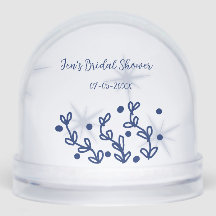 Blaue Sterne Blätter königlich luxuriöses Brautpar