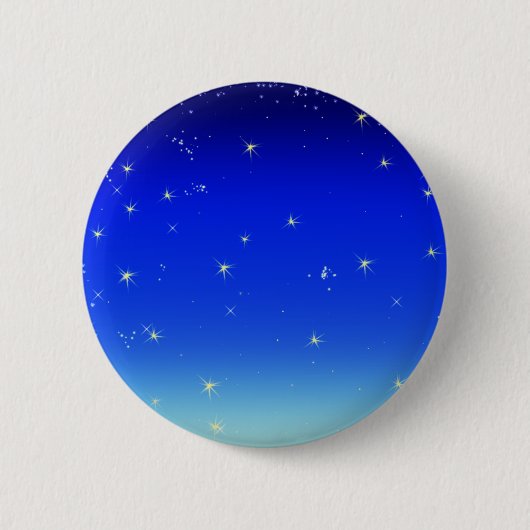 blaue Sterne Button (Vorderseite)