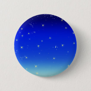 blaue Sterne Button