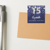 Blaue Sterne der Königsnacht Magnet