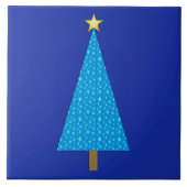 Blaue Sterne Fliese (Vorderseite)