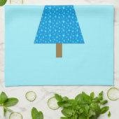 Blaue Sterne Handtuch (Gefaltet)