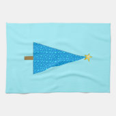 Blaue Sterne Handtuch (Horizontal)