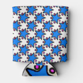 Blaue Sterne können kühler werden Dosenkühler (Vorderseite)