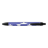 Blaue Sterne Kugelschreiber (Rückseite)