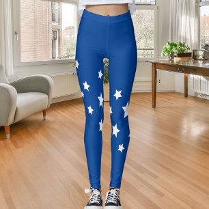 Blaue Sterne Leggings