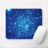Blaue Sterne-Mauspad Mousepad (Mit Mouse)