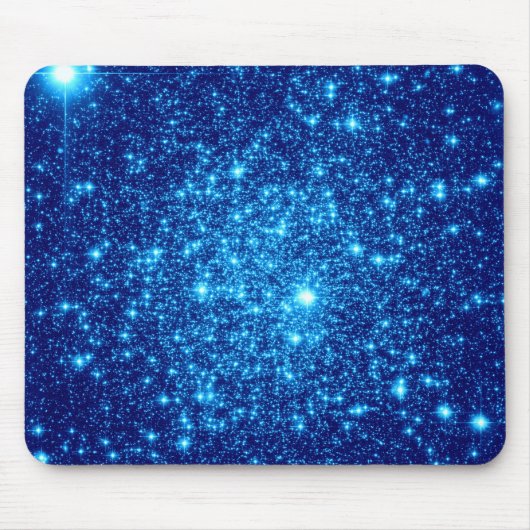 Blaue Sterne-Mauspad Mousepad (Vorne)
