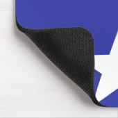 Blaue Sterne Mousepad (Ecke)
