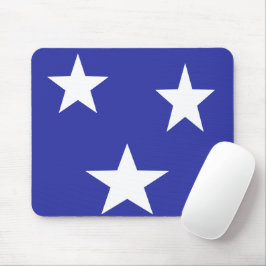 Blaue Sterne Mousepad