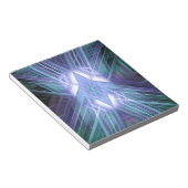 Blaue Sterne Notizblock (angewinkelt)