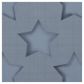 Blaue Sterne Stoff (Nahaufnahme)