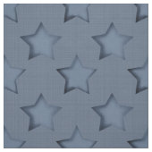 Blaue Sterne Stoff (Muster)