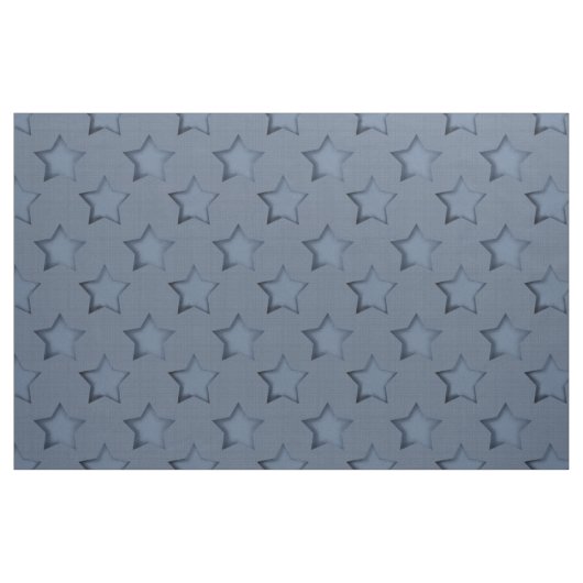Blaue Sterne Stoff (Fat Quarter (45,7 x 55,9 cm))
