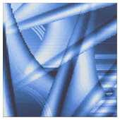 Blaue Sterne... Stoff (Nahaufnahme)