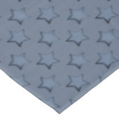 Blaue Sterne Tischdecke (Schrägansicht)