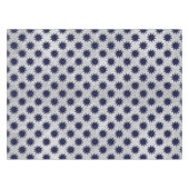 Blaue Sterne und funkelnd Goldstars Tischdecke (Vorderseite (Horizontal))