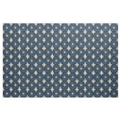 Blaue Sternenexplosion Googie-Muster Stoff (Fat Quarter (45,7 x 55,9 cm))