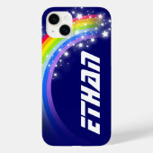 Blaue Sternenhimmel Case-Mate iPhone Hülle (Rückseite)