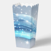 Blaue Sternenhimmel-Popcorn-Box, Partybegünstigung Geschenkschachtel (Rückseite)