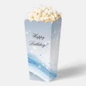 Blaue Sternenhimmel-Popcorn-Box, Partybegünstigung Geschenkschachtel (Geplatzt)