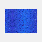 Blaue Sternennacht-Musterdecke Fleecedecke (Vorderseite (Horizontal))