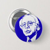 Blaue Stimme Button (Vorne & Hinten)