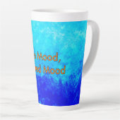 "Blaue Stimmung, Braut Stimmung" Milchtasse (Rechte Ecke)