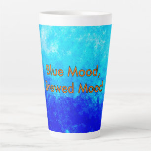 "Blaue Stimmung, Braut Stimmung" Milchtasse